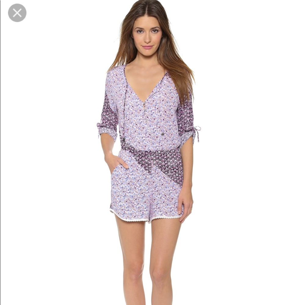 Tigerlily corallines onsie